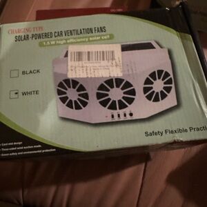 Solar-Powered Car Ventilation Fans
